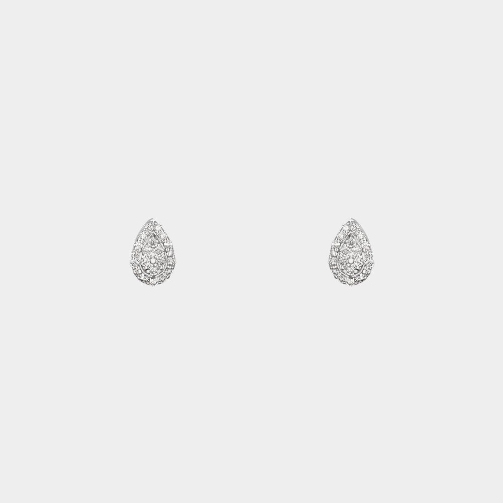 DIAMOND EARRINGS GOLD 18KT