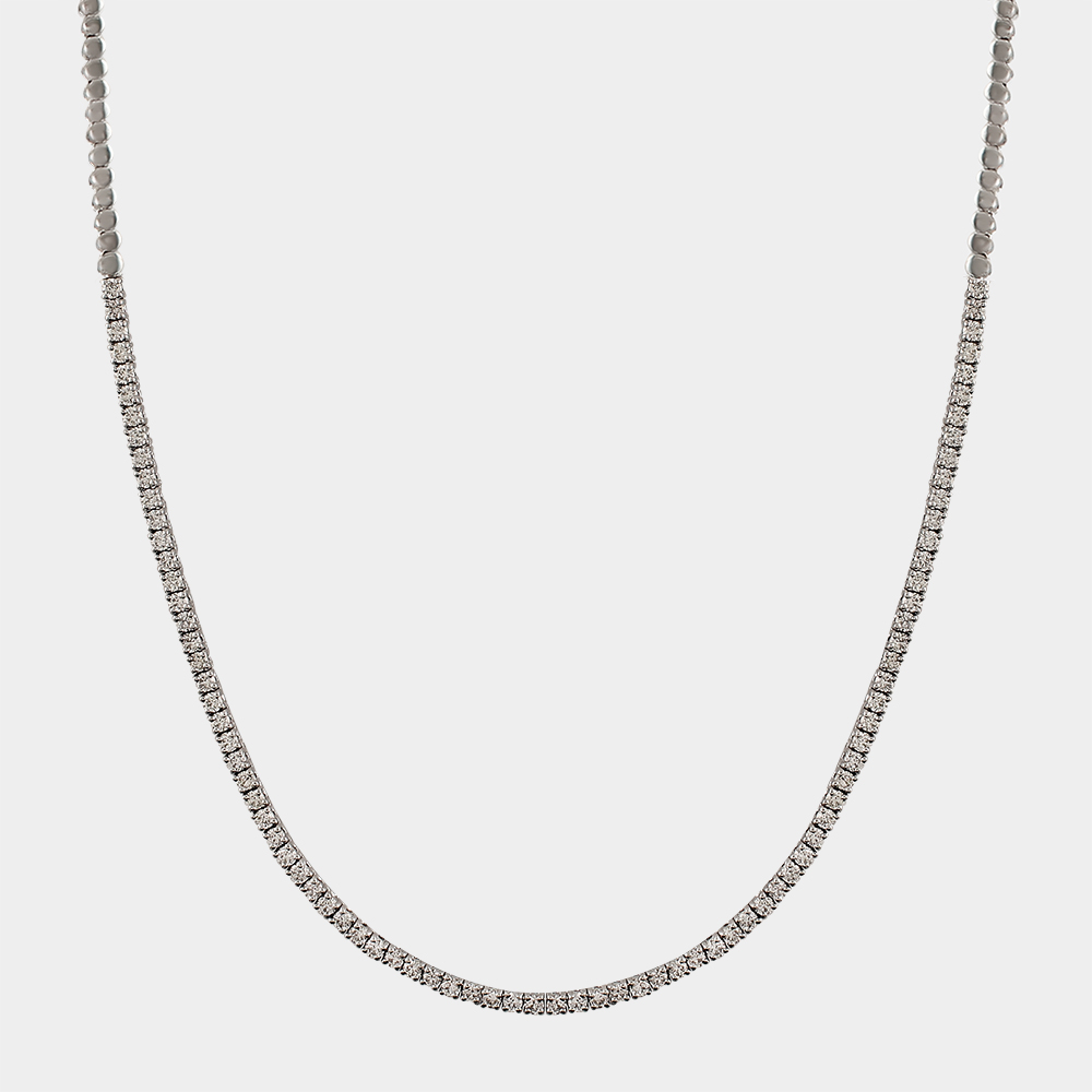 DIAMOND NECKLACE GOLD 18KT